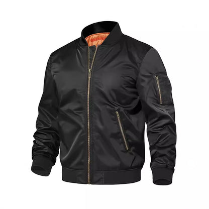 Crescent-Aviator Jacket in "Thermal-Shield" Fabric with Integrated Command-Profile