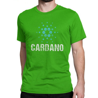 The Cardano-Legacy Distressed-Tee with Architectural Crypto-Inlay & Urban-Fit