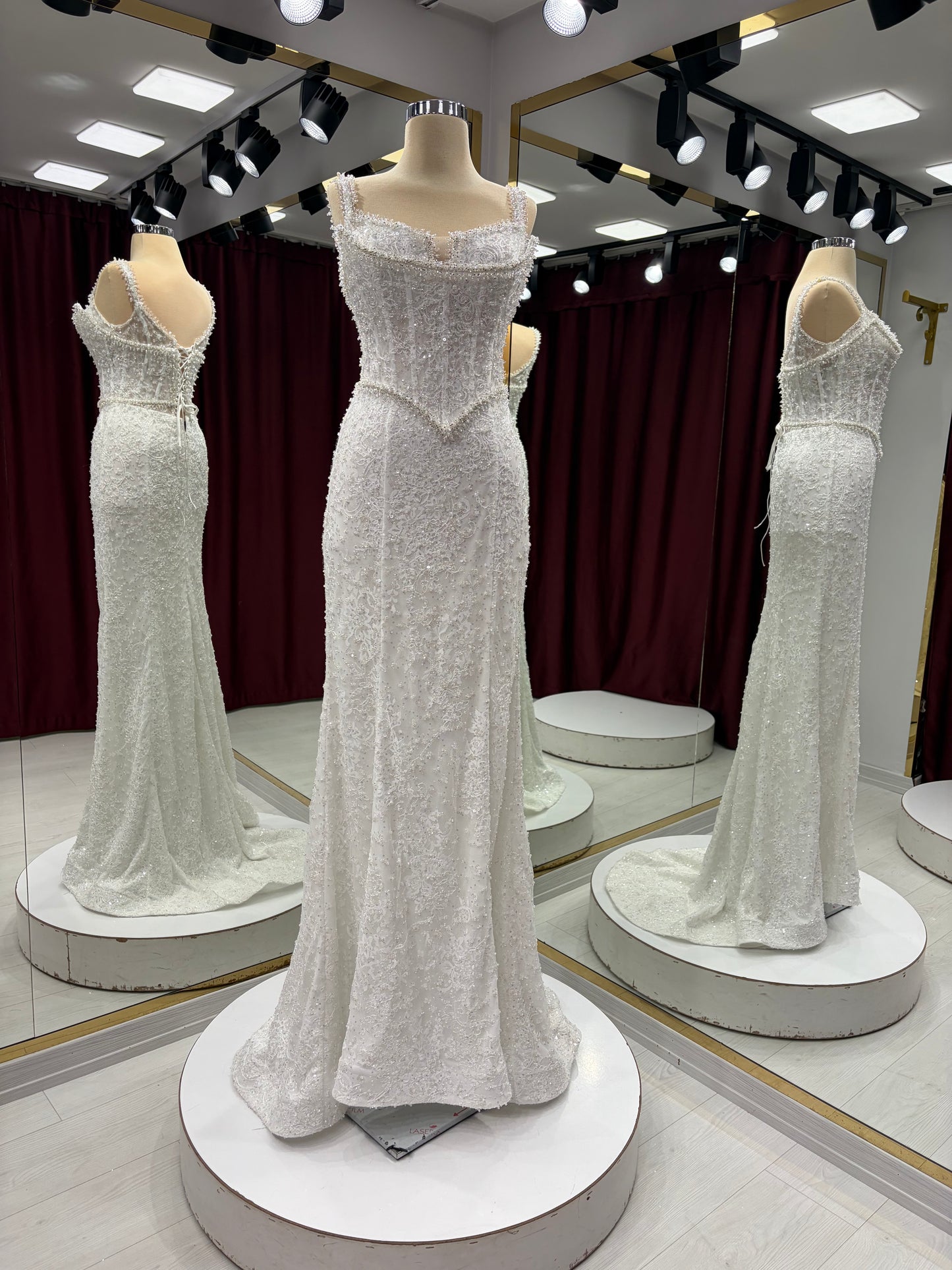Boventi Cathedral Dream Glitter Gown #1101