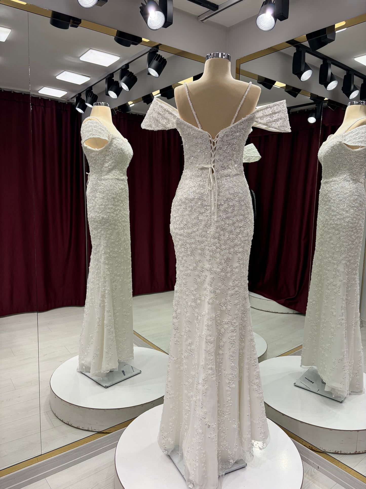 Boventi Eternal Grace Lace Gown #1096