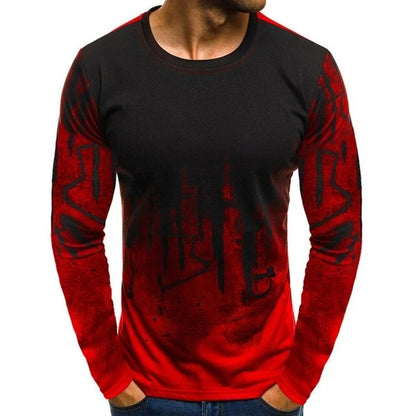 Urban Drip Gradient Long-Sleeve Tee