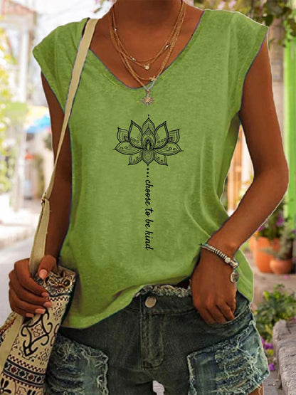Lotus Bloom "Choose Kindness" Zen Tee
