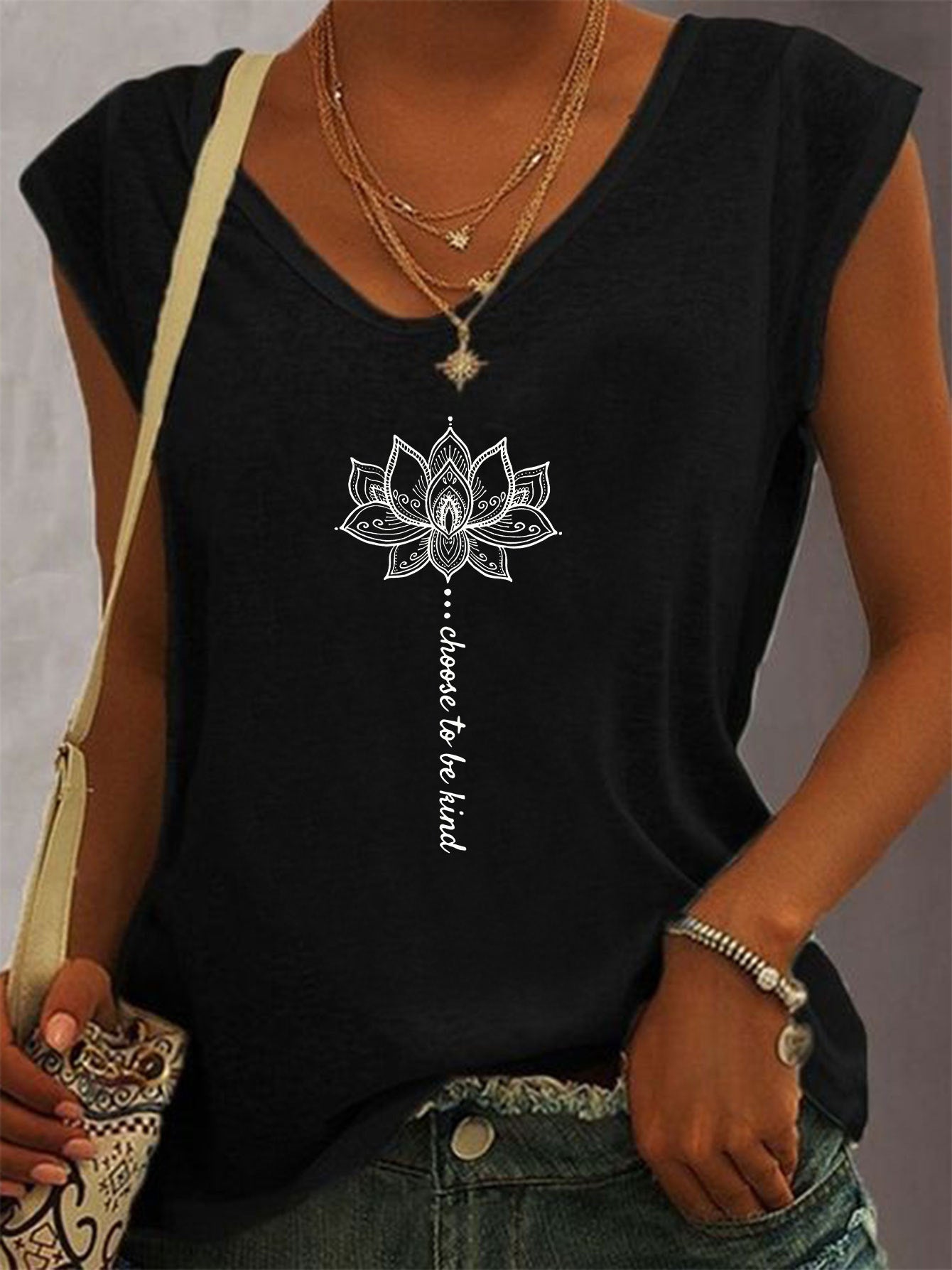 Lotus Bloom "Choose Kindness" Zen Tee