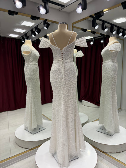 Boventi Eternal Grace Lace Gown #1096