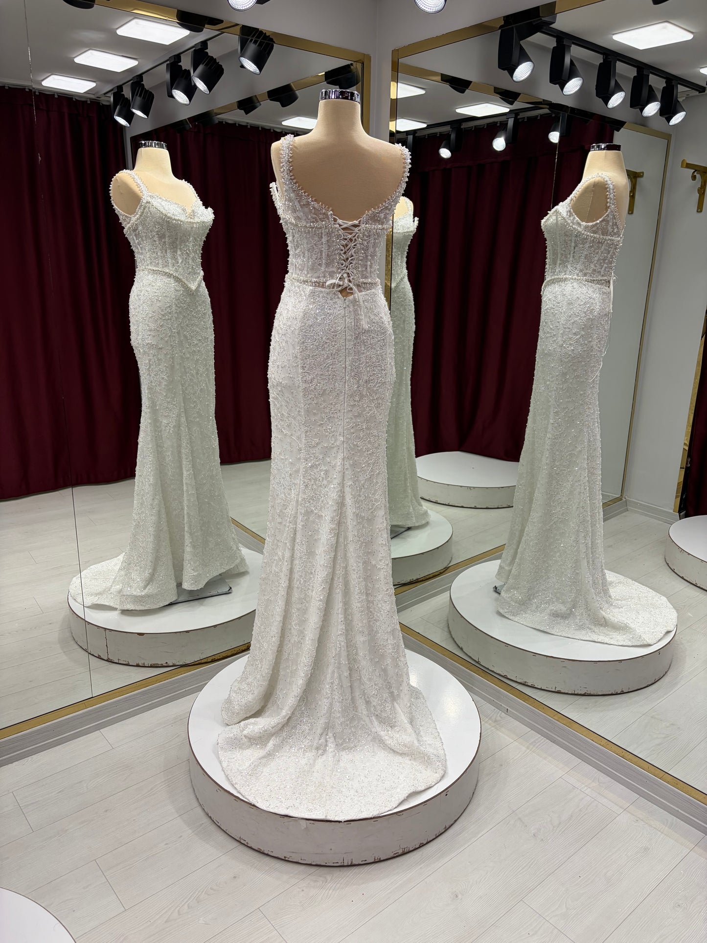 Boventi Cathedral Dream Glitter Gown #1101