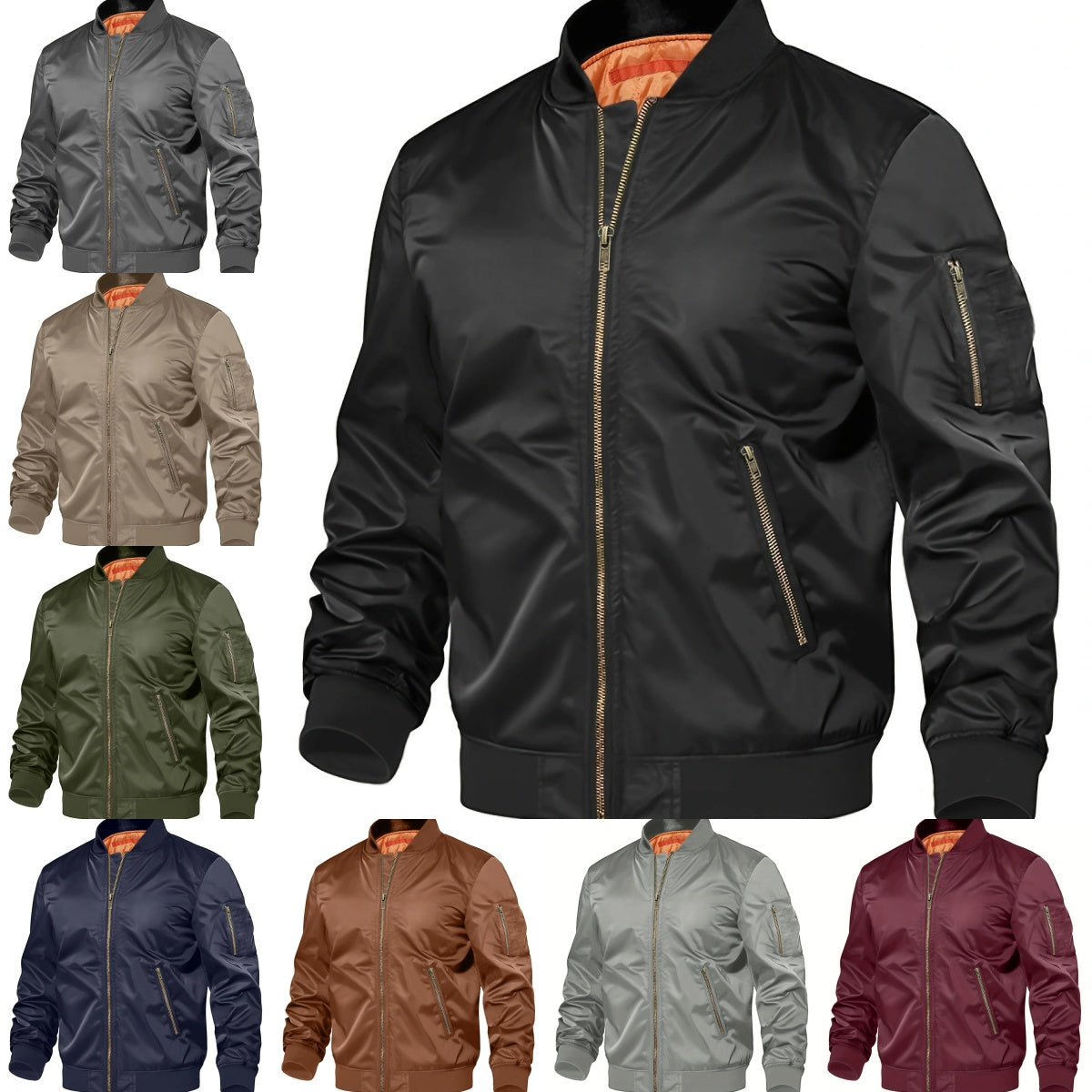 Crescent-Aviator Jacket in "Thermal-Shield" Fabric with Integrated Command-Profile