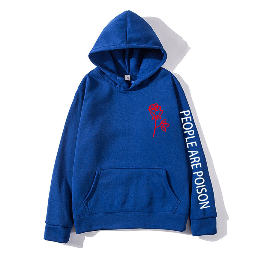 The Poison-Bloom Hoodie with Architectural Rose-Inlay & Urban-Shield Shell
