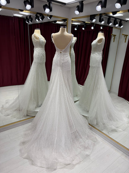 Boventi Ethereal Dream Lace Gown #1099