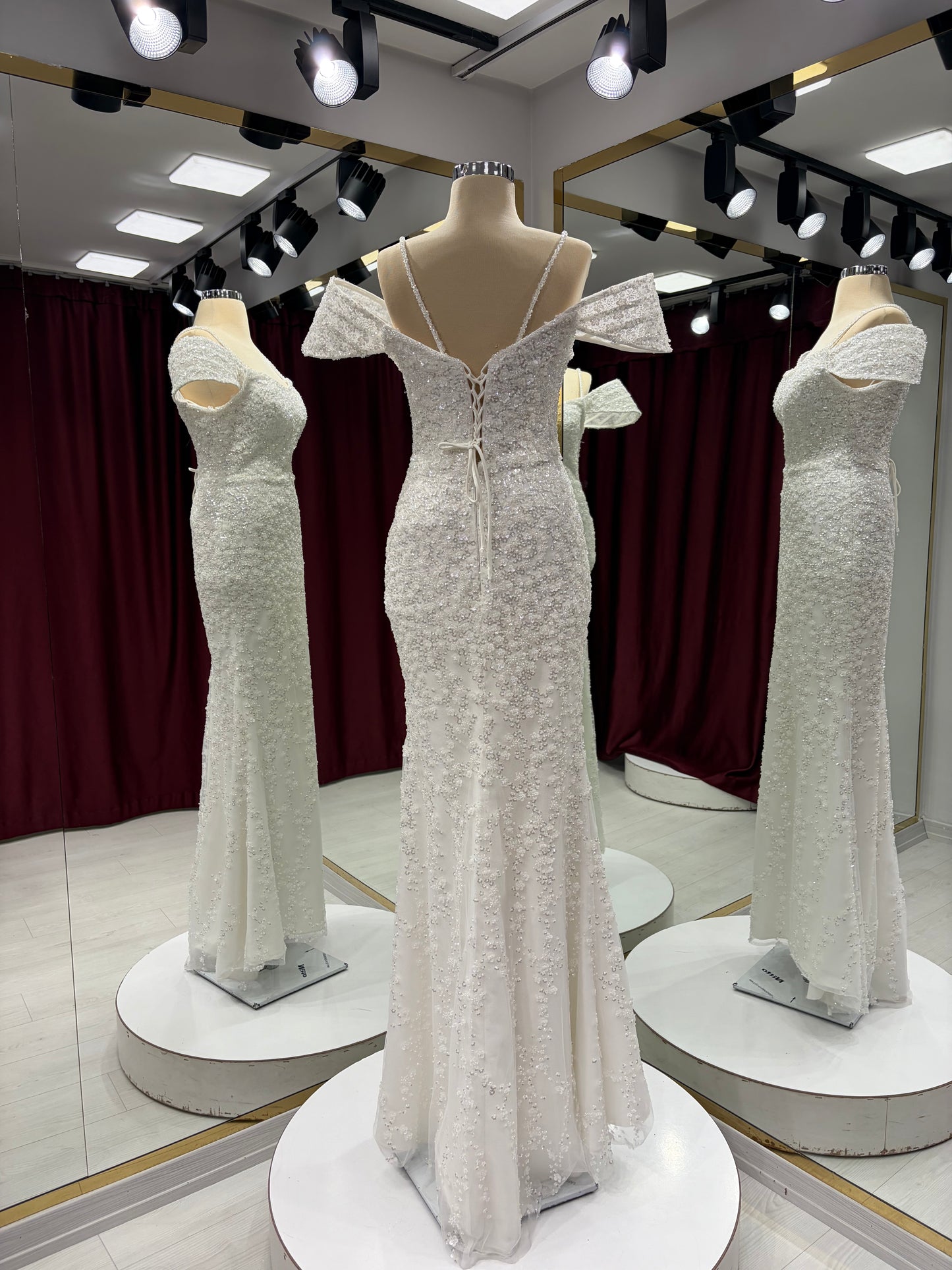 Boventi Eternal Grace Lace Gown #1096