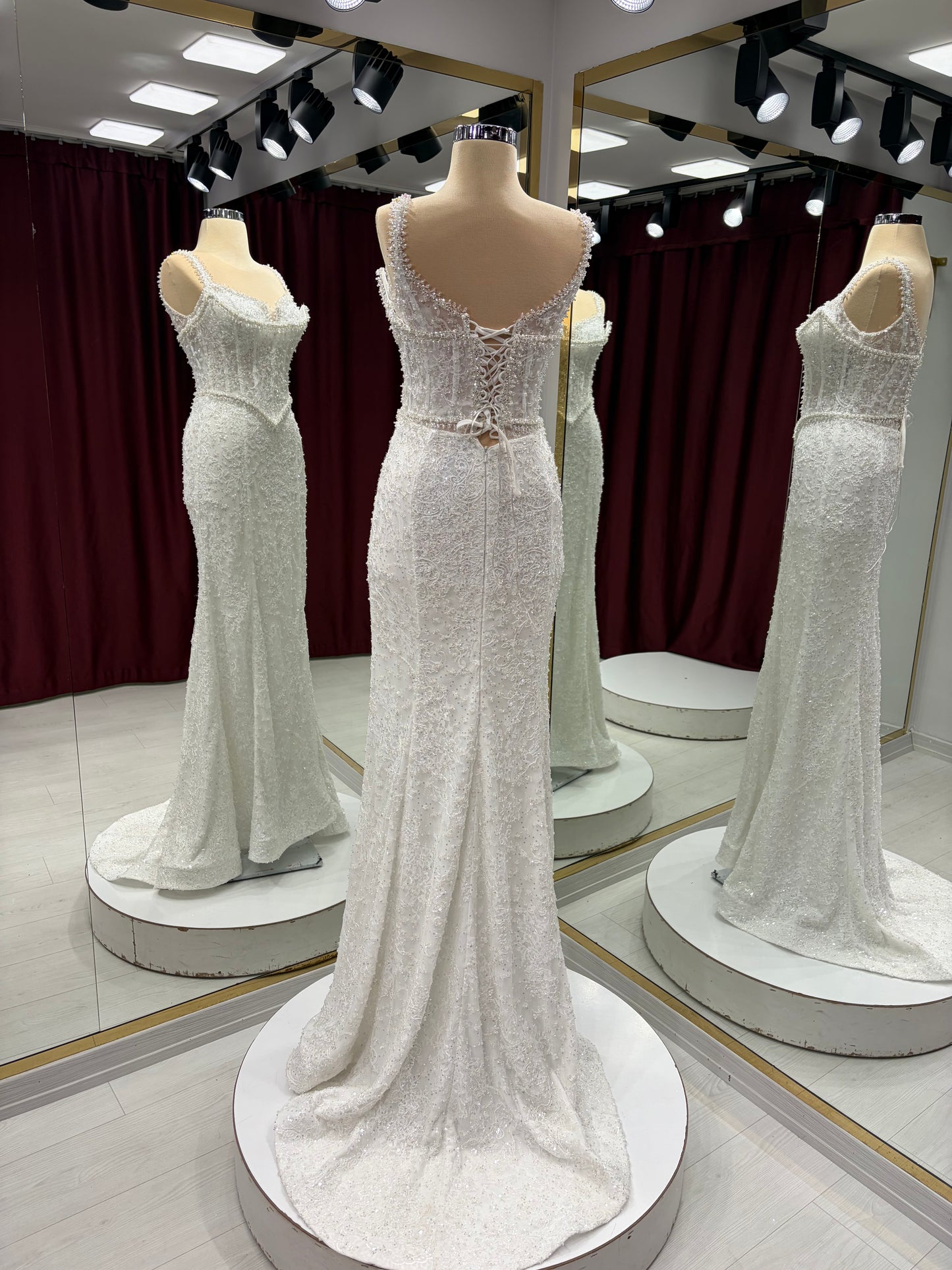 Boventi Cathedral Dream Glitter Gown #1101