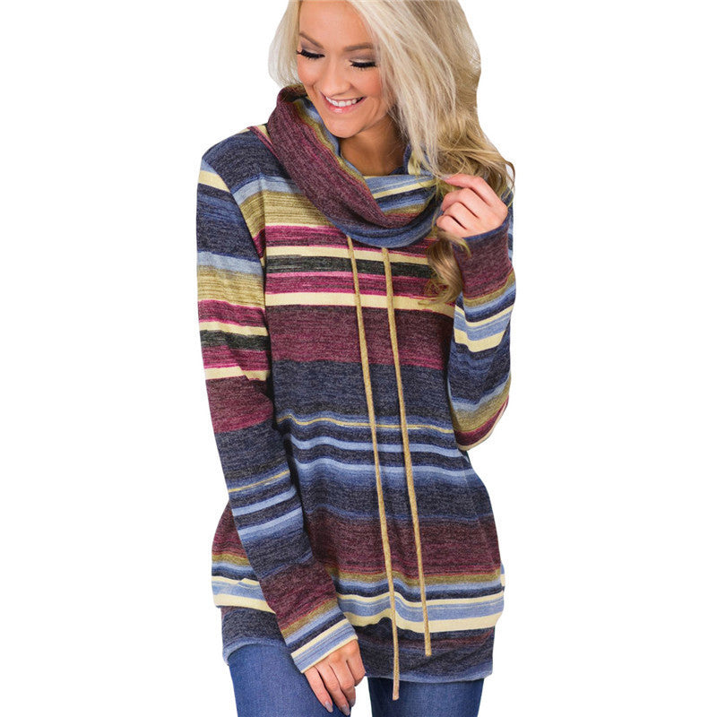 Mistral Boho Melange Hooded Sweater