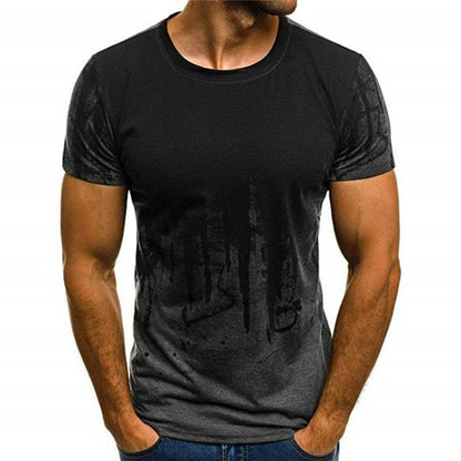 Urban Drip Gradient Long-Sleeve Tee