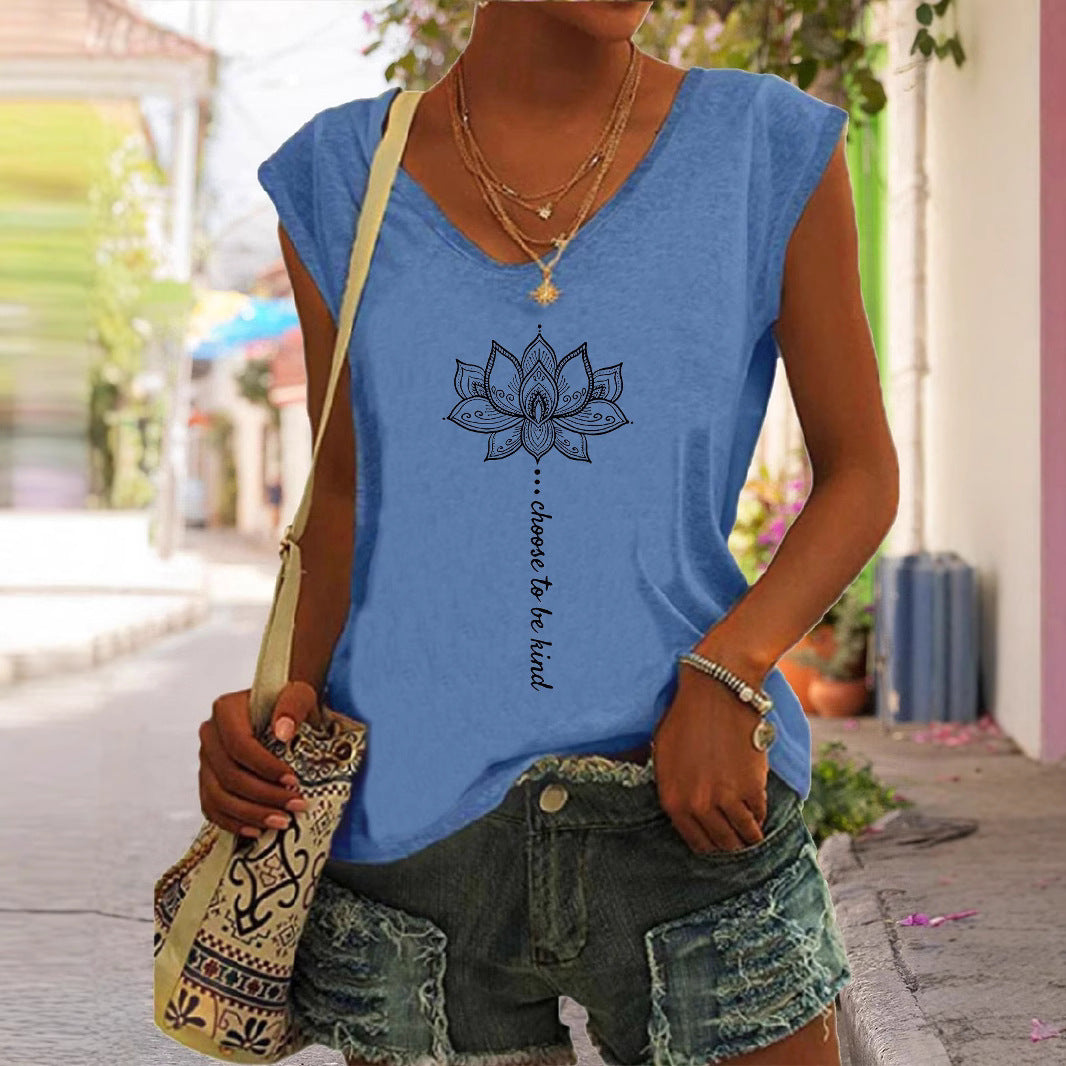 Lotus Bloom "Choose Kindness" Zen Tee
