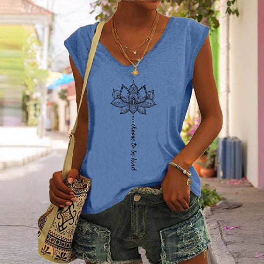 Lotus Bloom "Choose Kindness" Zen Tee