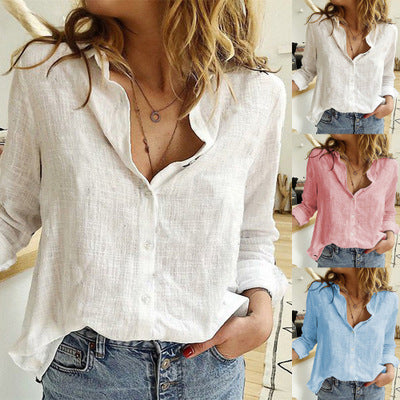 Sophisticated High-Low Tunic Shirt in Earthy Tones