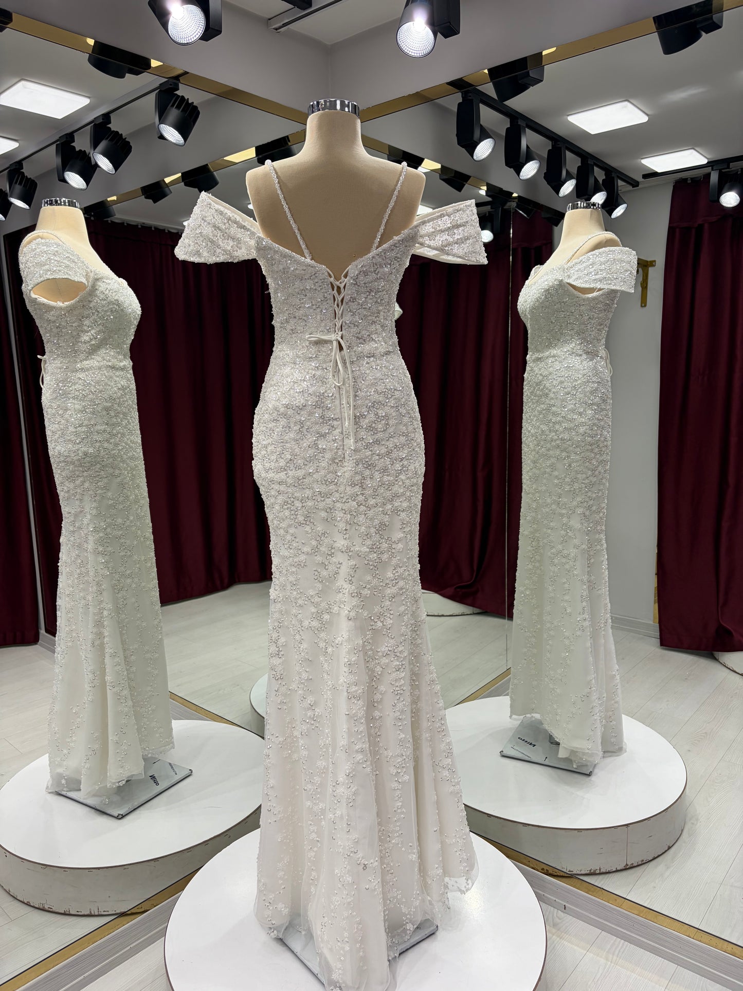 Boventi Eternal Grace Lace Gown #1096