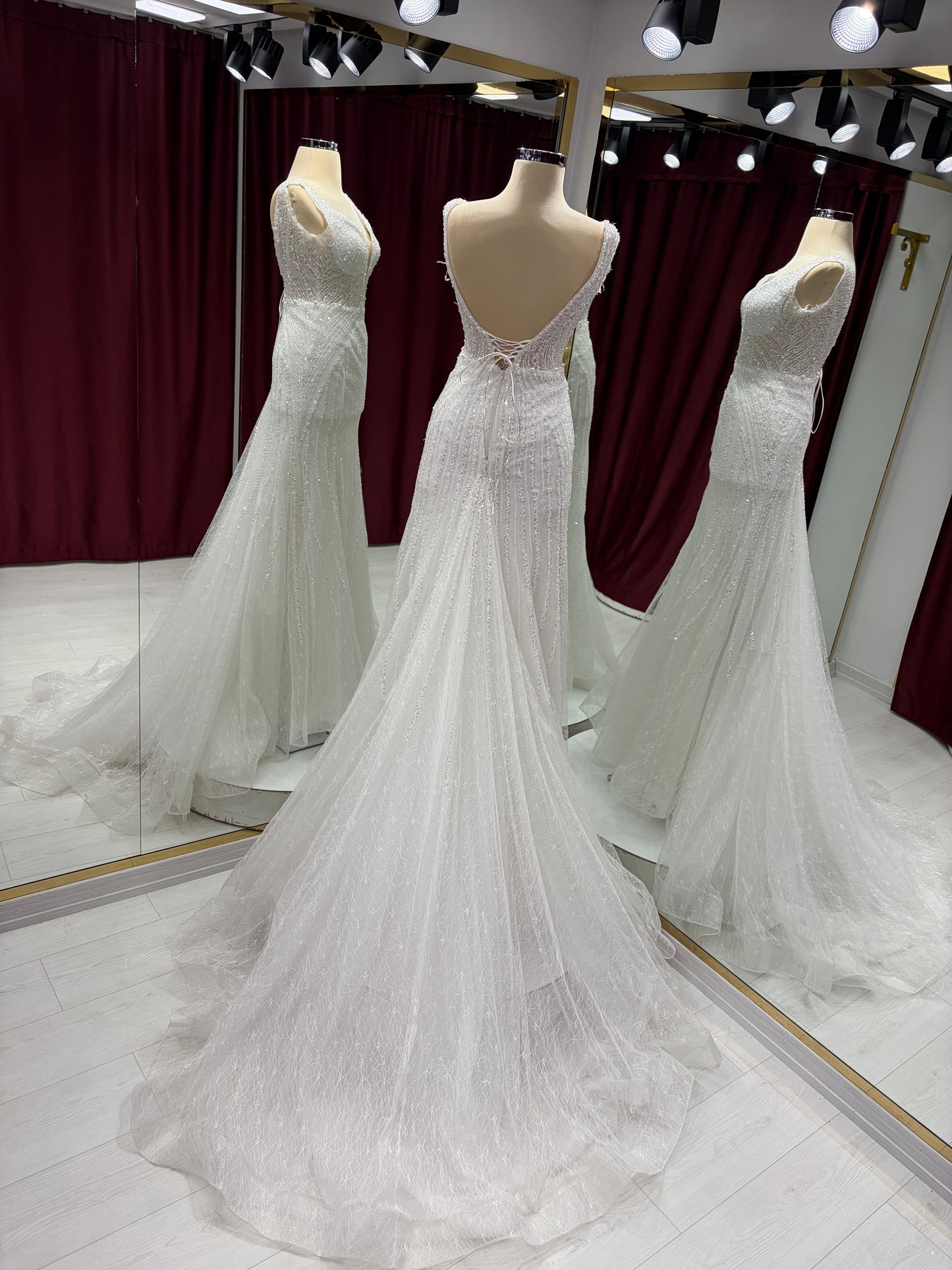 Boventi Ethereal Dream Lace Gown #1099
