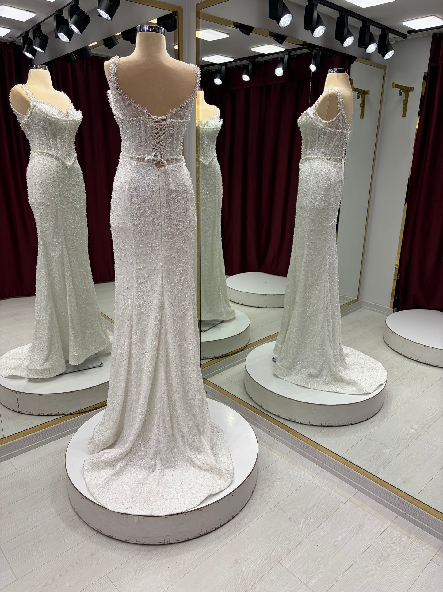 Boventi Cathedral Dream Glitter Gown #1101