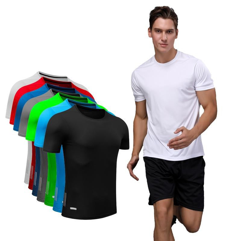 Performance-Pulse Statement-Tee with High-Visibility Accents & Sculptural Muscle-Fit