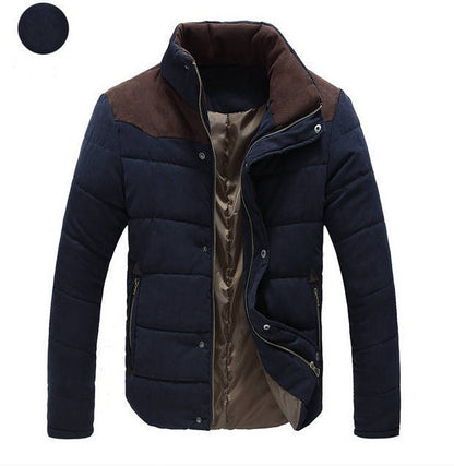 Executive-Expedition Statement-Outerwear with High-Density Horizon-Grid & Sculptural Collar