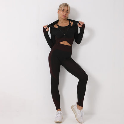 The Kinetic Skin 3-Piece Seamless Set with Biometric Compression Zones