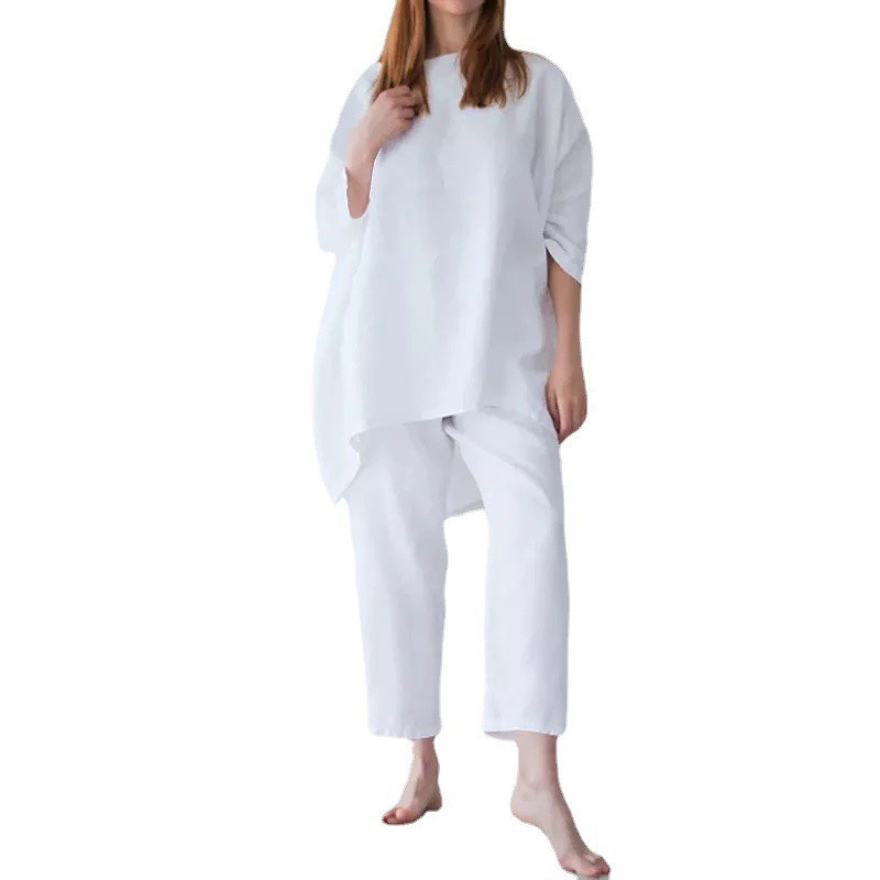 Ethereal-Volume Artisanal Suit with Sculptural Drop-Shoulder Frame