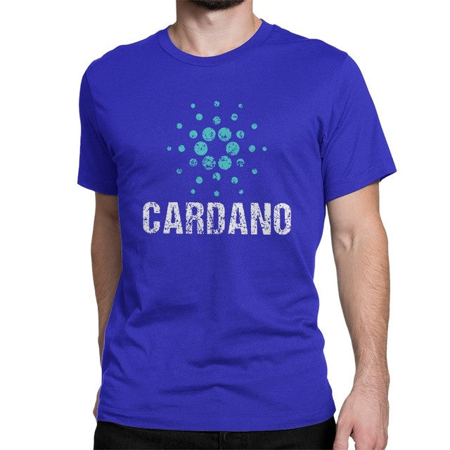 The Cardano-Legacy Distressed-Tee with Architectural Crypto-Inlay & Urban-Fit