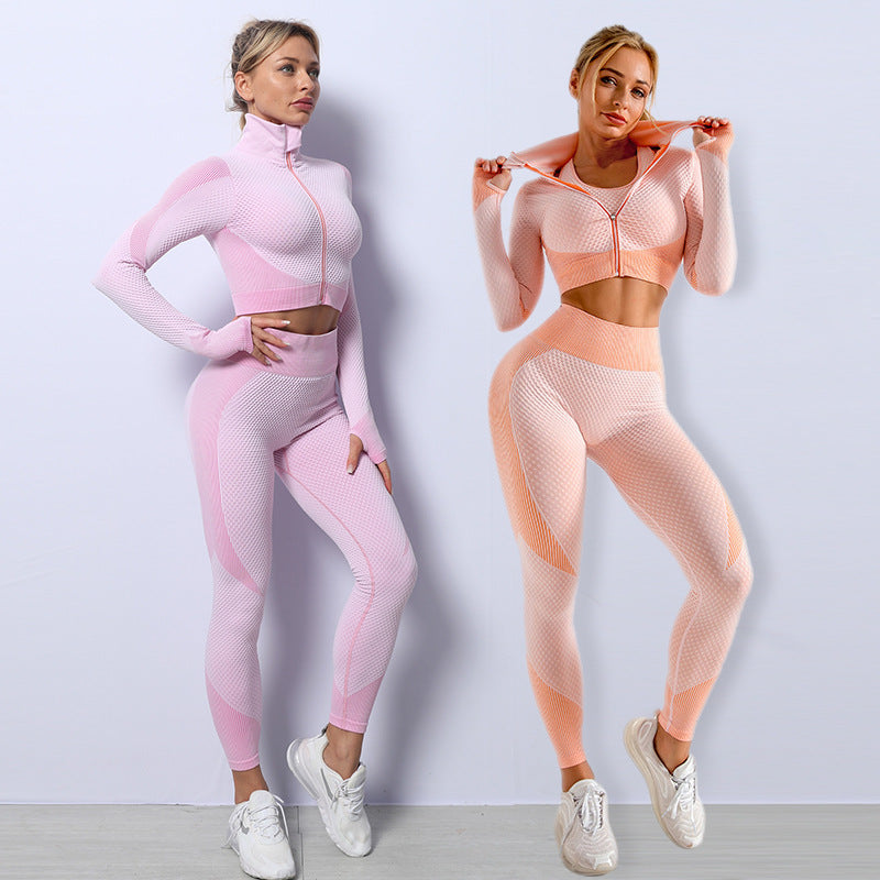 The Kinetic Skin 3-Piece Seamless Set with Biometric Compression Zones