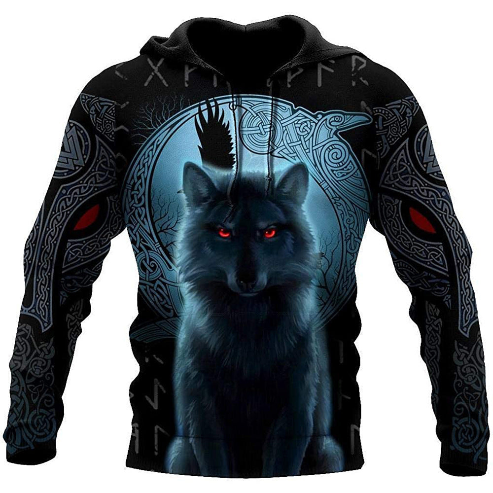 Polynesian-Vanguard Statement-Pullover with High-Density Geometric-Grid & Sculptural Hood