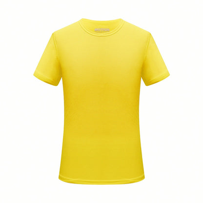 Performance-Pulse Statement-Tee with High-Visibility Accents & Sculptural Muscle-Fit