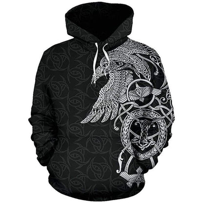 Polynesian-Vanguard Statement-Pullover with High-Density Geometric-Grid & Sculptural Hood