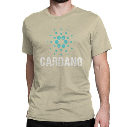 The Cardano-Legacy Distressed-Tee with Architectural Crypto-Inlay & Urban-Fit