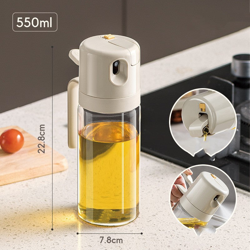 Ultimate 2-in-1 Oil Sprayer & Dispenser Bottle