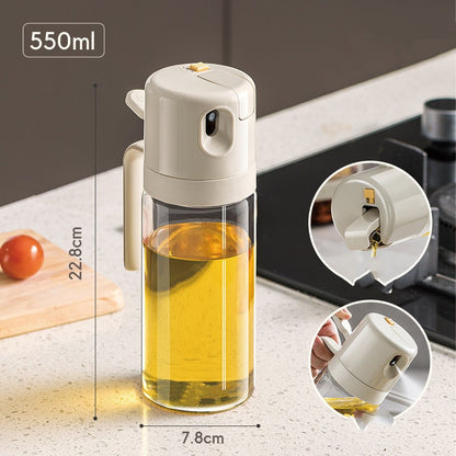 Ultimate 2-in-1 Oil Sprayer & Dispenser Bottle