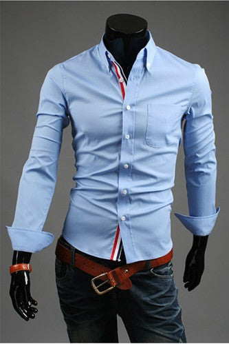 Executive Peak Tailored Long-Sleeve Shirt