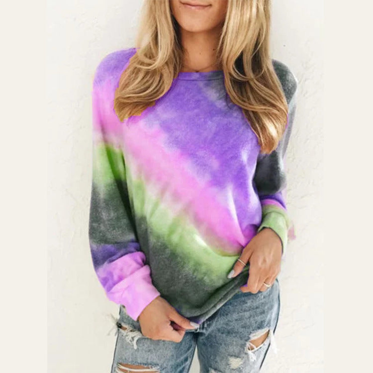 Dreamscape Tie-Dye Rainbow Sweatshirt