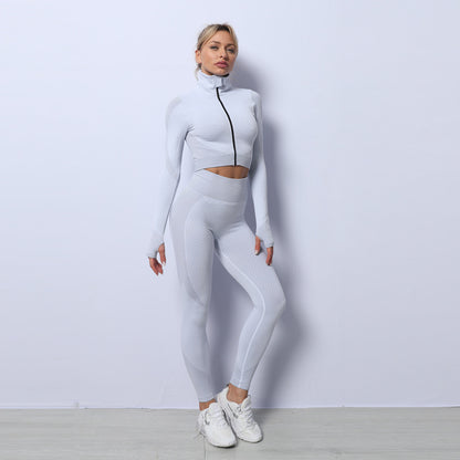 The Kinetic Skin 3-Piece Seamless Set with Biometric Compression Zones
