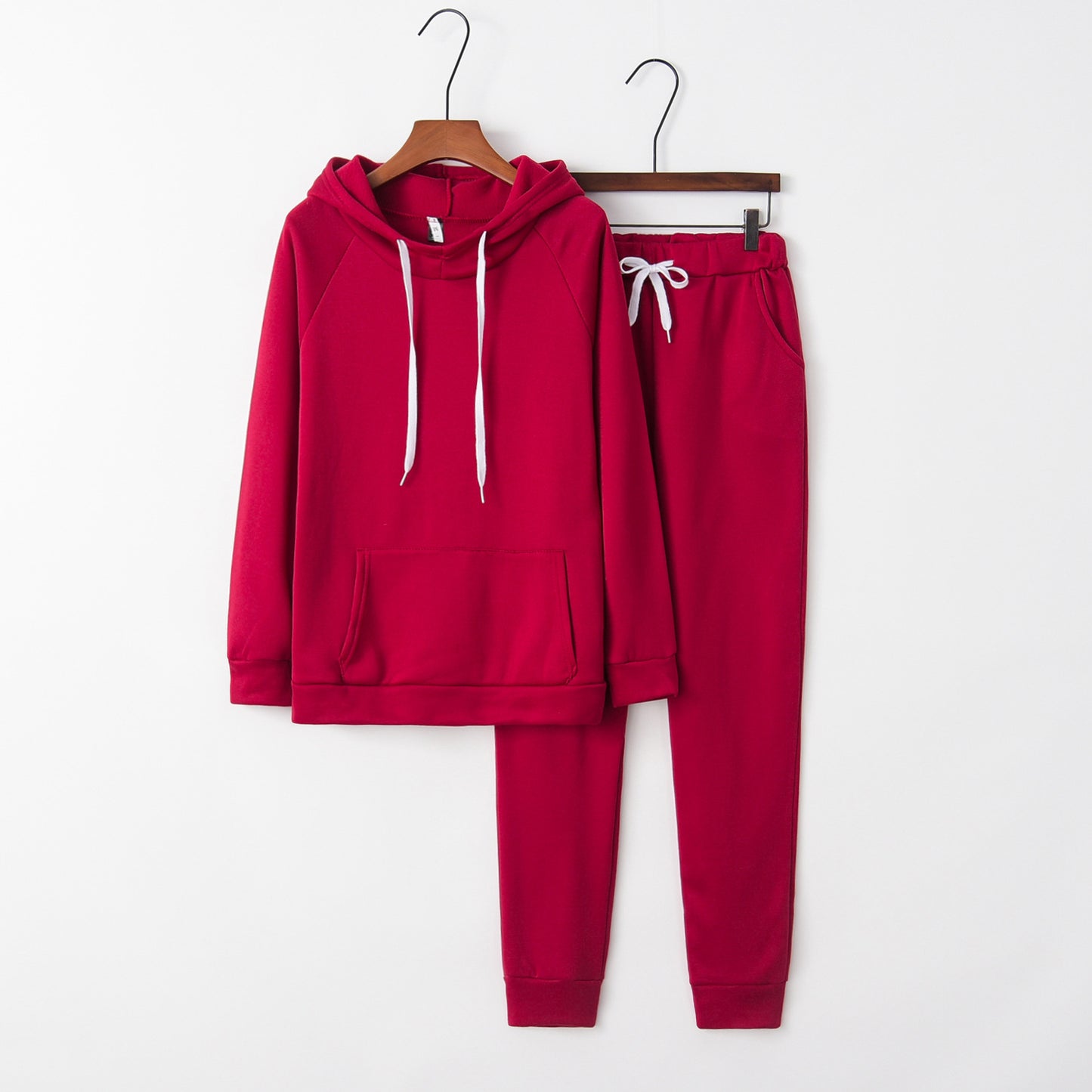 The Contrast-Flow Hoodie Duo with High-Vis Drawstring Architecture