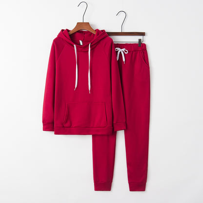 The Contrast-Flow Hoodie Duo with High-Vis Drawstring Architecture