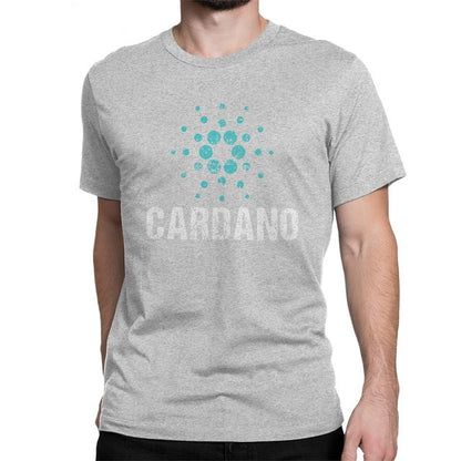 The Cardano-Legacy Distressed-Tee with Architectural Crypto-Inlay & Urban-Fit