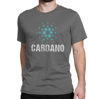 The Cardano-Legacy Distressed-Tee with Architectural Crypto-Inlay & Urban-Fit