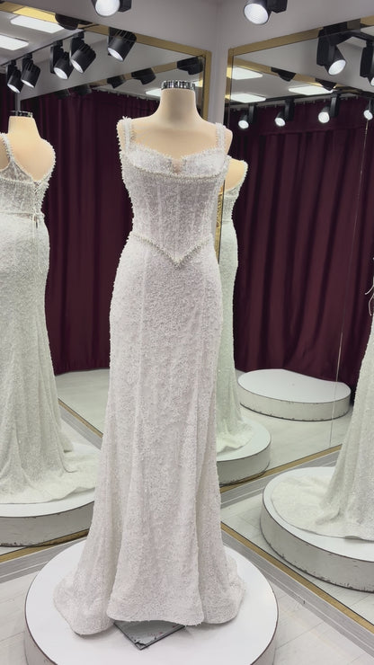 Boventi Cathedral Dream Glitter Gown #1101