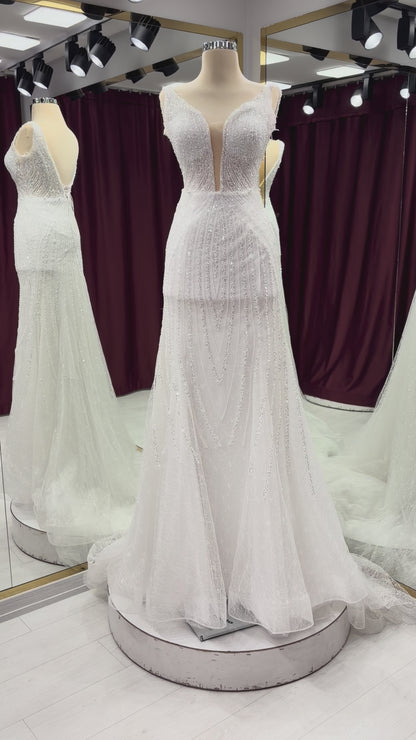 Boventi Ethereal Dream Lace Gown #1099